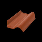 TELHA AMERICANA ESMALTADA TERRACOTA CJ