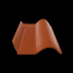 TELHA AMERICANA ESMALTADA TERRACOTA CJ