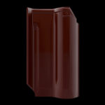 TELHA AMERICANA ESMALTADA BORDÔ CJ