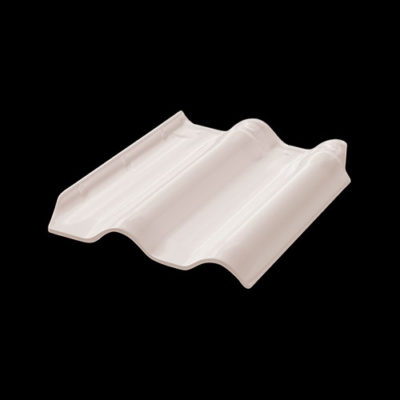 TELHA MASTER ESMALTADA BRANCA 1 FACE TECG - Image 3
