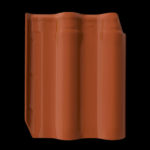 TELHA MASTER ESMALTADA TERRACOTA 1 FACE TECG