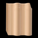 TELHA MASTER ESMALTADA MARFIM 1 FACE TECG