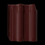 TELHA MASTER ESMALTADA VINHO 1 FACE TECG