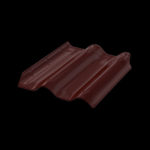 TELHA MASTER ESMALTADA VINHO 1 FACE TECG
